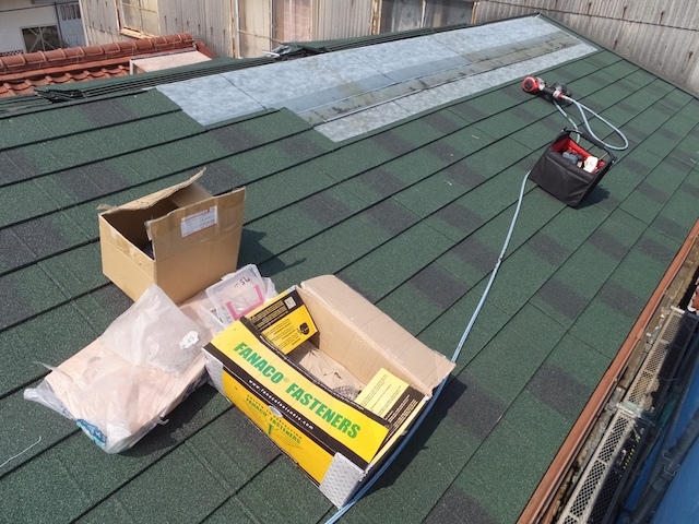 ディプロマット施工途中・別箇所